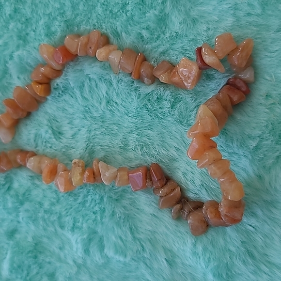 Orange adventurine necklace - Picture 3 of 3
